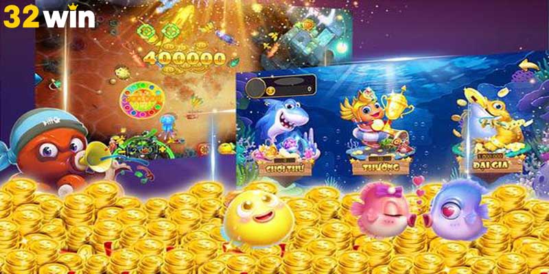 Các trò chơi bắn cá 32win hội tụ nhiều ưu điểm tuyệt vời